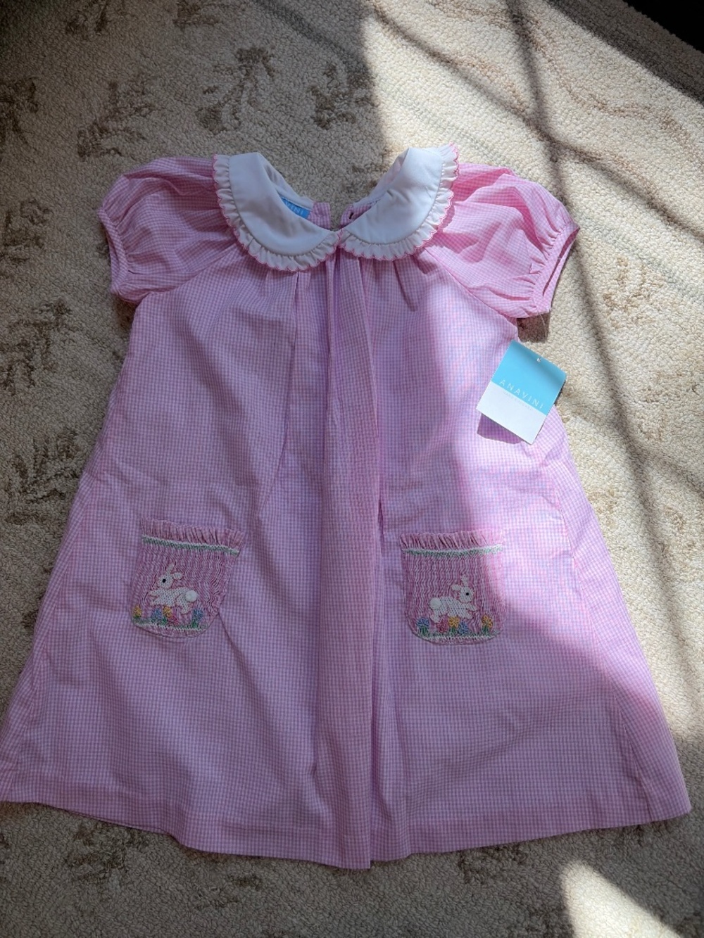 NWT Girls Poplin Spring Dress